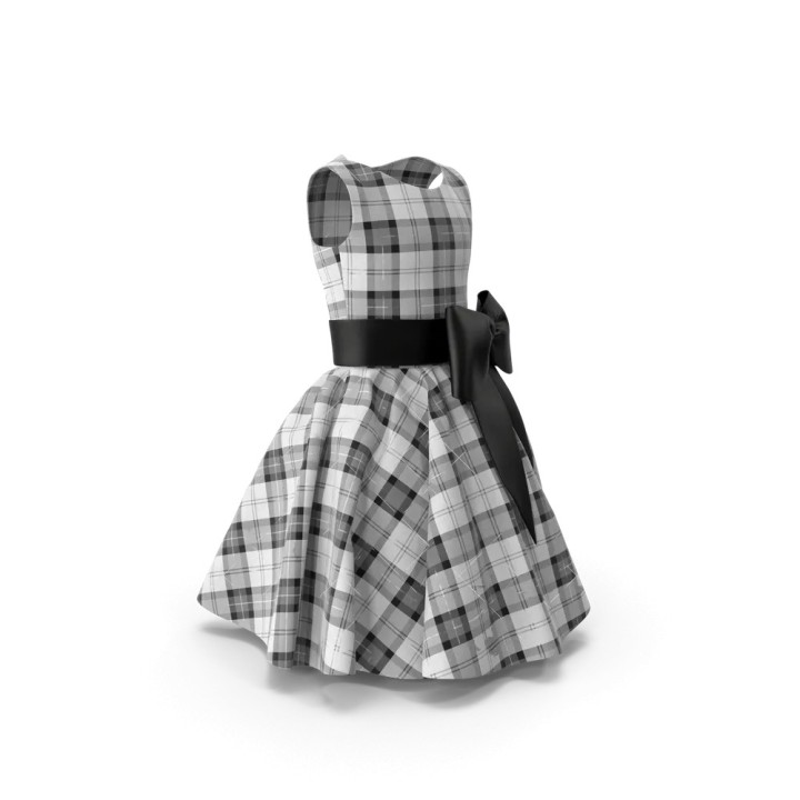 Vestido tartán Escocia