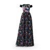 Jardín floral maxi dress