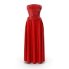 Carmín maxi dress