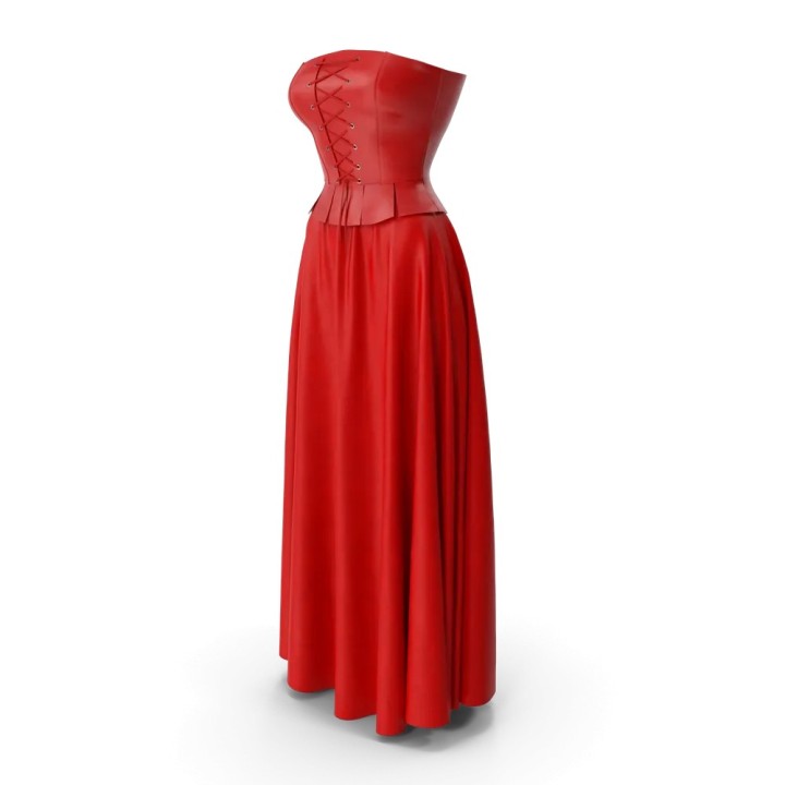 Corset and skirt set