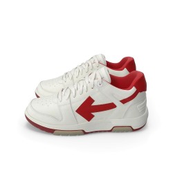 Urban sneakers white and red
