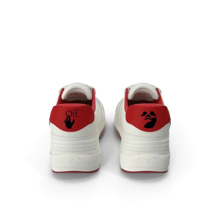 Urban sneakers white and red