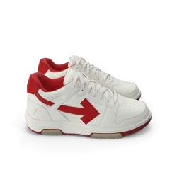 Urban sneakers white and red