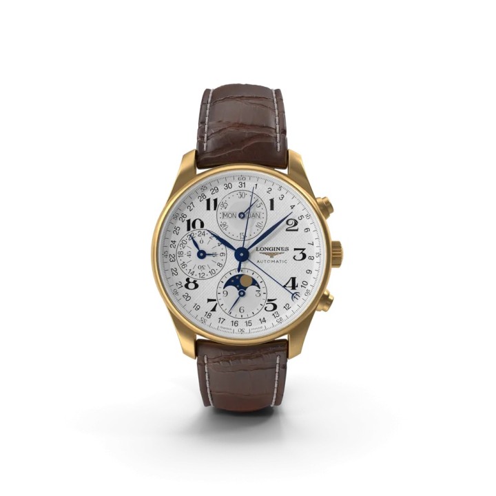 Origen leather strap watch