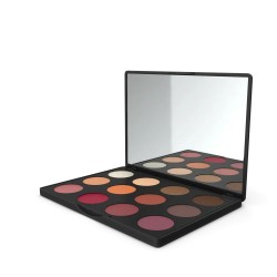 Paleta de sombras con espejo