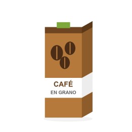 Café en grains torréfaction naturelle (en vrac)