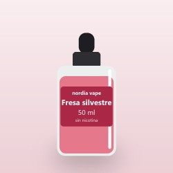 Líquido Fresa silvestre 50 ml sin nicotina