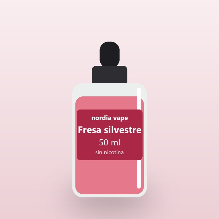 Wild strawberry e-liquid 50 ml nicotine free