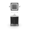 Bathroom vanity with mirror