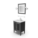 Bathroom vanity with mirror