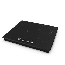 Double electric hob