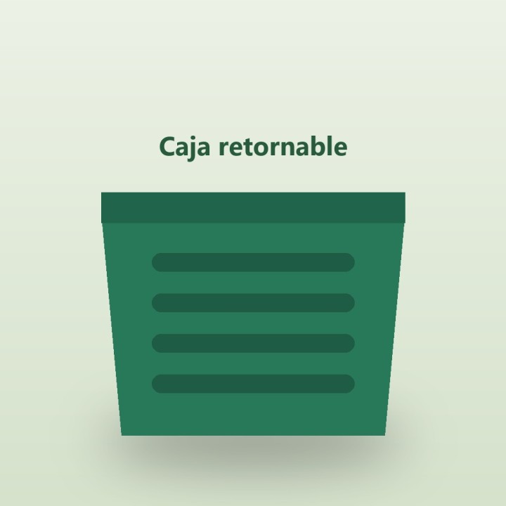 Returnable transport crate