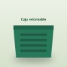 Caja retornable de transporte