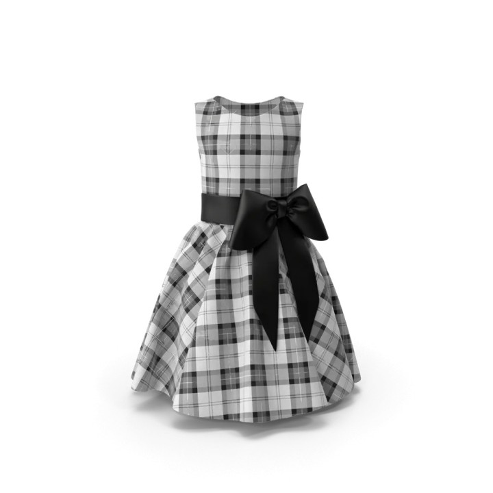 Vestido tartán Escocia