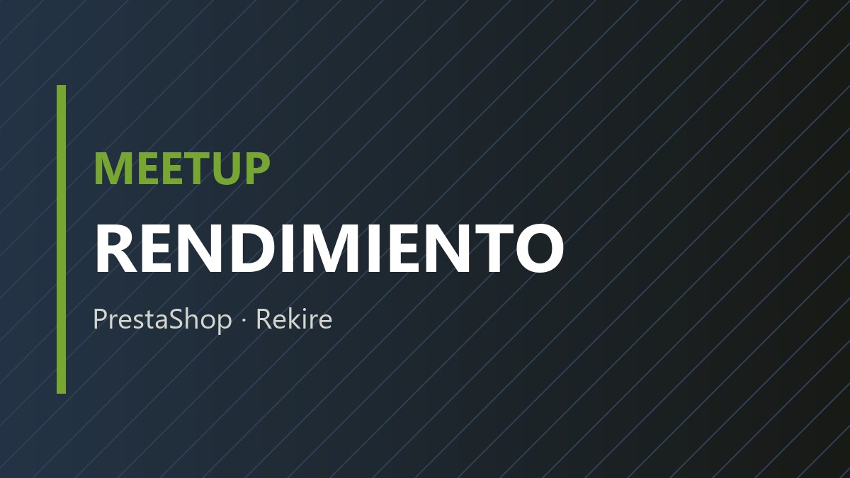 PrestaShop performance meetup